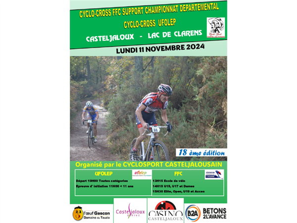 Cyclo-cross UFOLEP Le 11 nov 2024