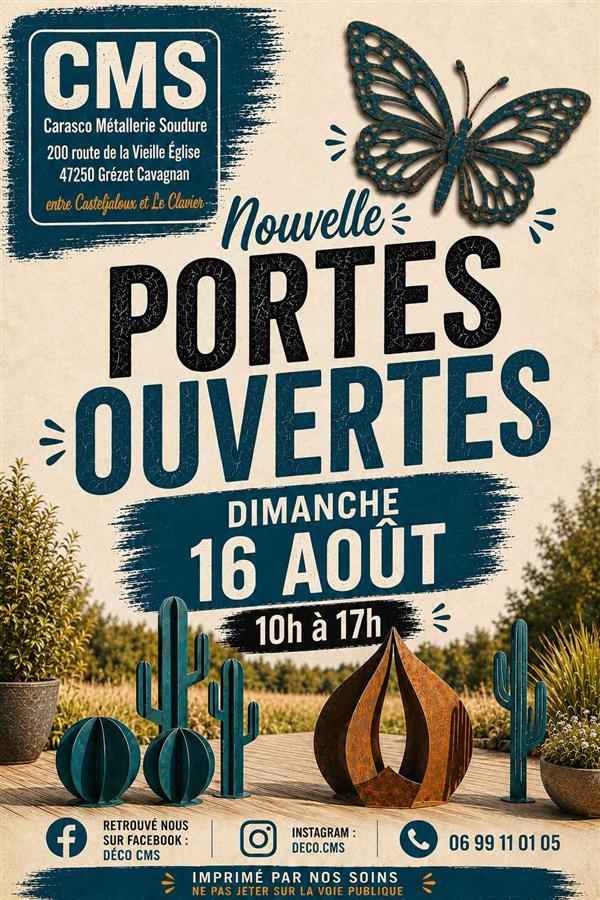 Portes ouvertes chez Carasco Métallerie Soudure