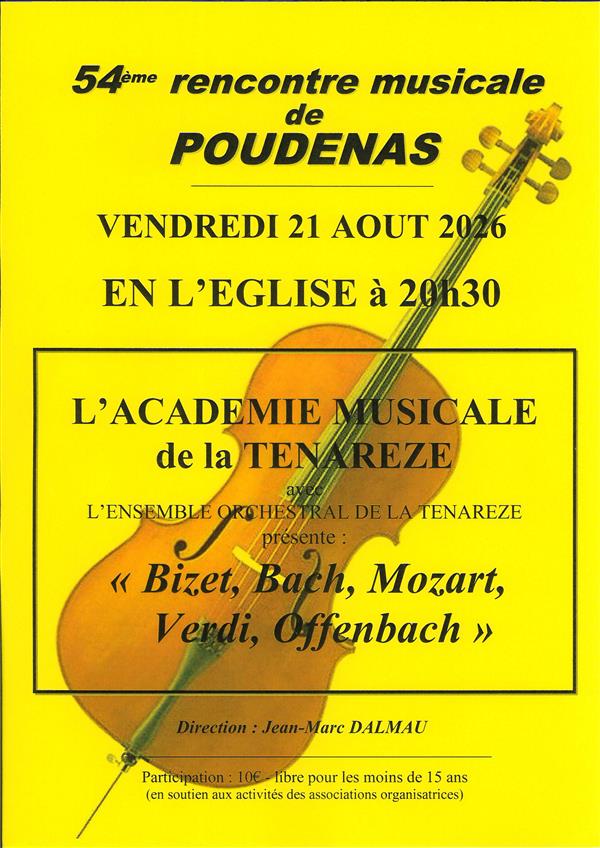 54e rencontre musicale de Poudenas