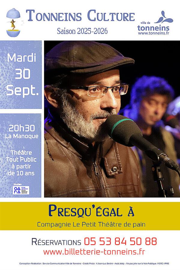 Théâtre - "Presqu'égal à"