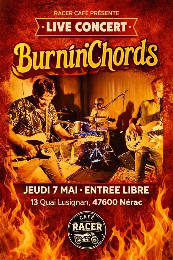 Racer café - Concert Burnin'chords