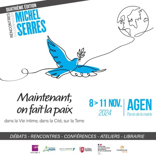 Rencontres Philosophiques Michel Serres Du 8 au 11 nov 2024