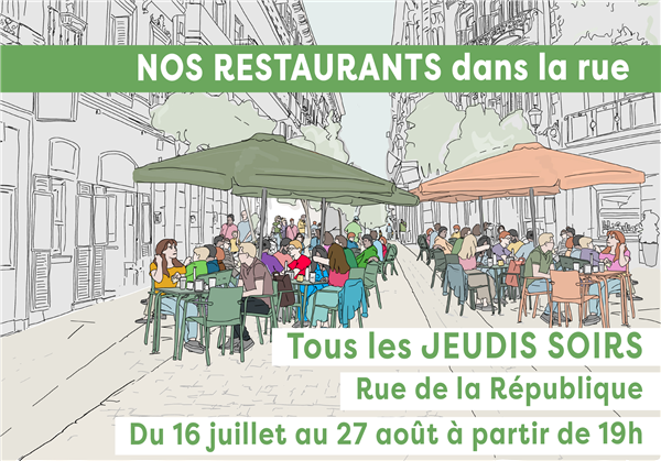 Nos Restaurants dans la rue