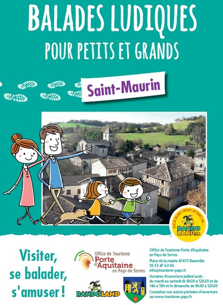 Parcours Randoland Saint-Maurin