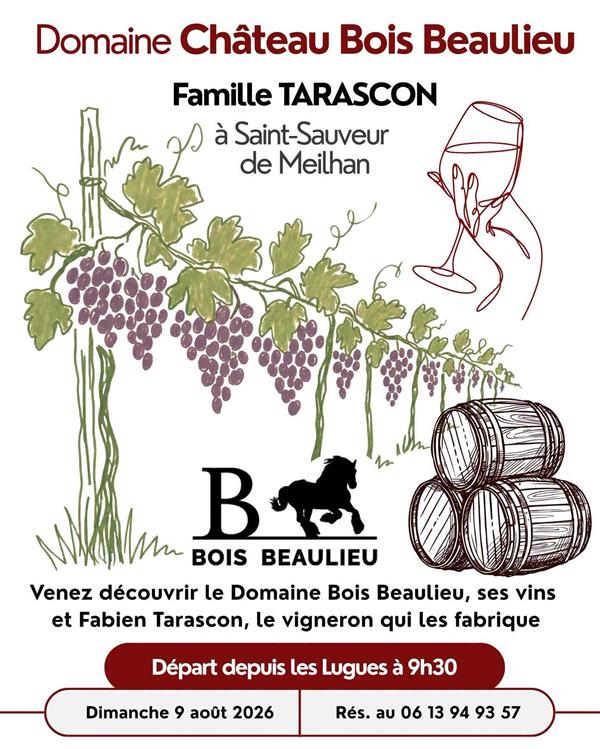 Sortie gourmande à St Sauveur de Meilhan et Aillas