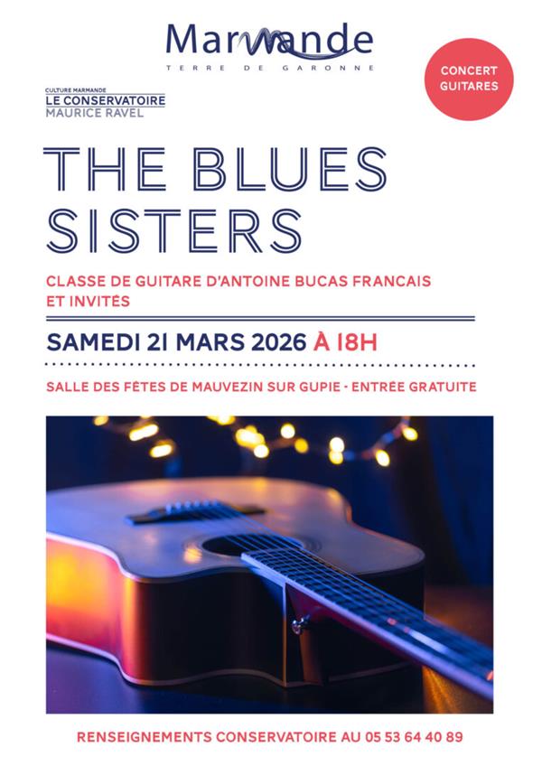 Concert guitare - The Blues Sisters - Conservatoire Maurice Ravel