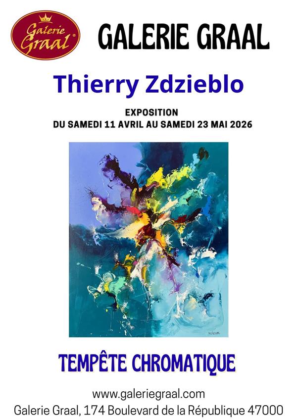 Exposition de peintures - Thierry Zdzieblo