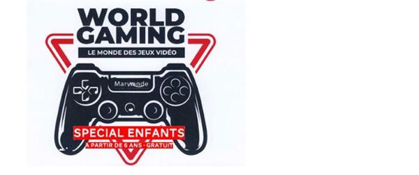 World Gaming enfants à la Médiathèque Le 23 oct 2024